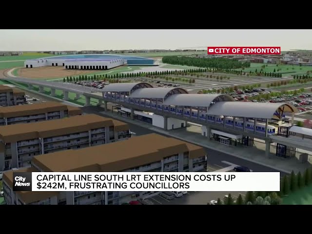 ⁣Edmonton LRT expansion cost up to $1.34B