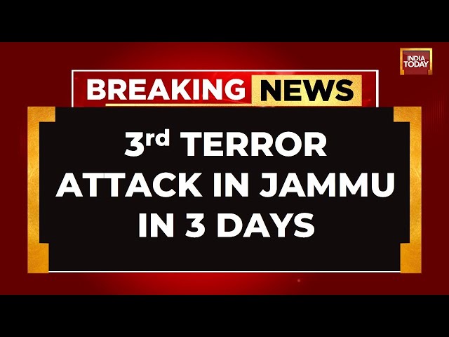 ⁣Jammu Kashmir LIVE News: Attack On Army Post In Jammu's Doda, Third Terror Incident In 3 Days