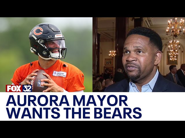 ⁣Aurora mayor makes pitch to bring Bears to western suburb
