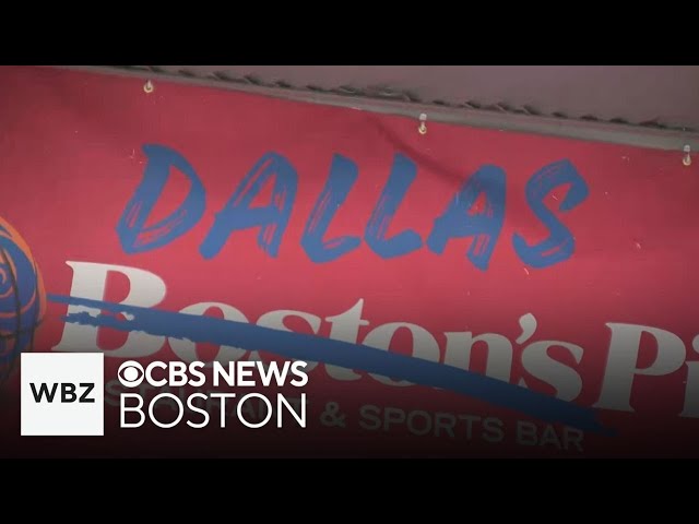 ⁣Celtics-Mavericks rivalry plays out at Dallas restaurant