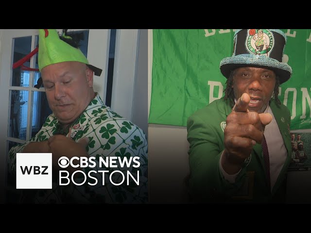 ⁣Celtics superfans ready for NBA Finals watch party at TD Garden