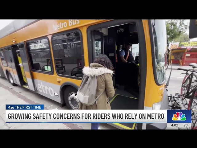 ⁣Growing safety concerns for riders who rely on metro