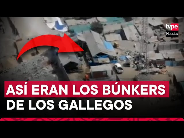 ⁣Los Gallegos: Así eran los búnkers de la temida organización criminal vinculada al Tren de Aragua