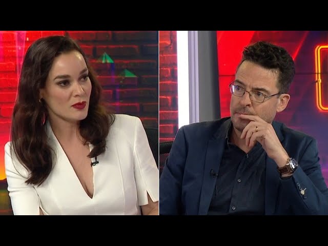⁣‘Totally different’: Joe Hildebrand clashes with Sky News host over immigration