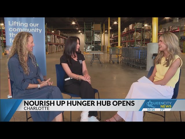 ⁣Non-profit 'Nourish Up' hunger hub opens in Charlotte