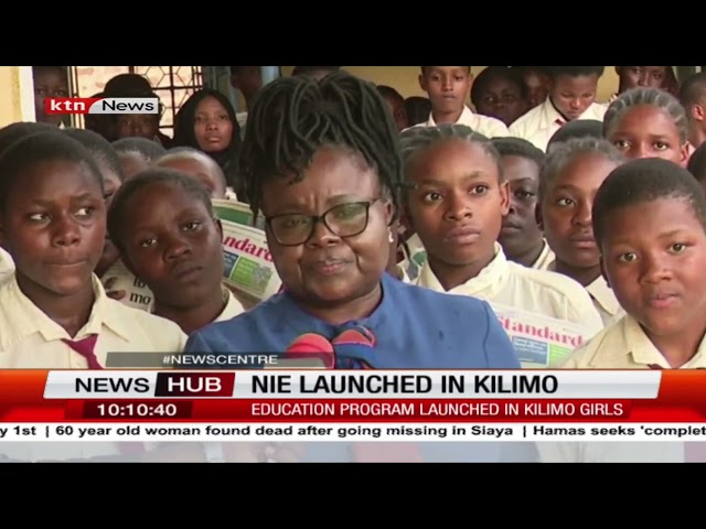 ⁣NIE education program launched in Kilimo Girls