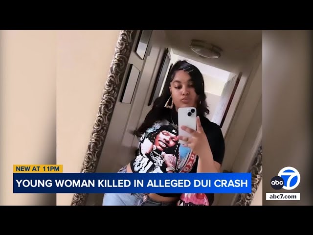 ⁣21-year-old woman killed in alleged DUI crash in San Bernardino