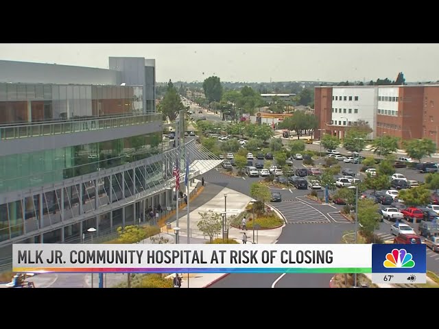 ⁣Efforts to keep Martin Luther King Community Hospital from closing