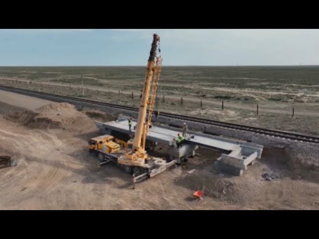 ⁣Когда завершится строительство крупнейшего ж/д проекта в Карагандинской области