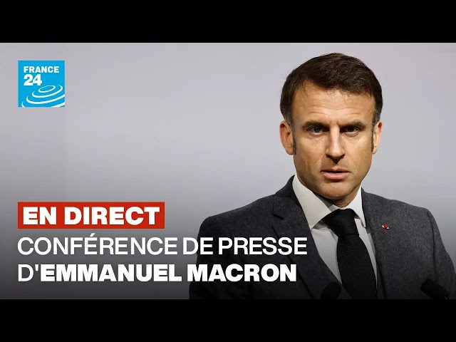 ⁣Élections législatives 2024 : suivez la conférence de presse d'Emmanuel Macron en DIRECT