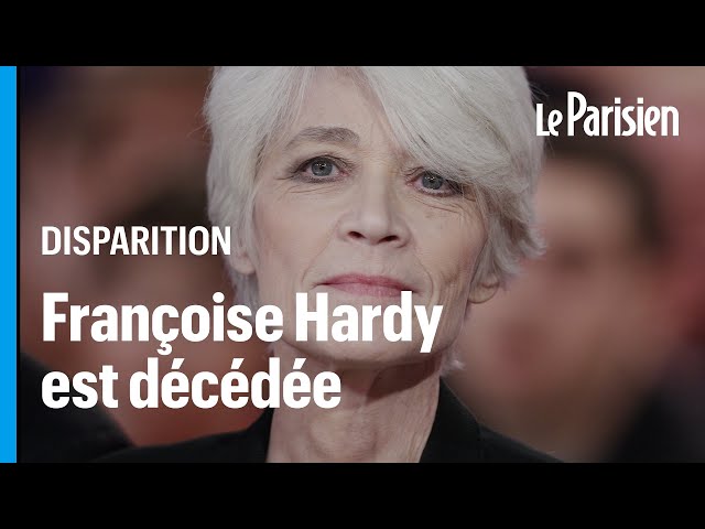 ⁣Françoise Hardy, icône des années 60, est morte à 80 ans