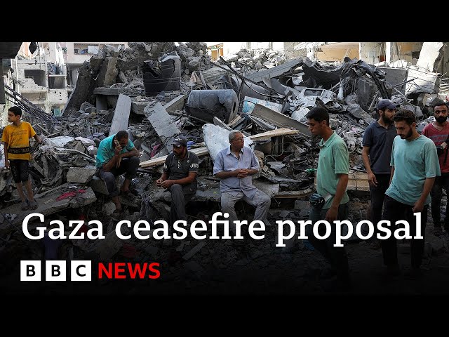 ⁣Hamas seeks 'complete halt' to war in Gaza proposal response | BBC News
