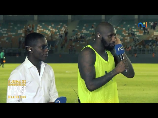 ⁣Seko Fofana, le buteur du match face au Gabon, était au micro de Malick Traoré