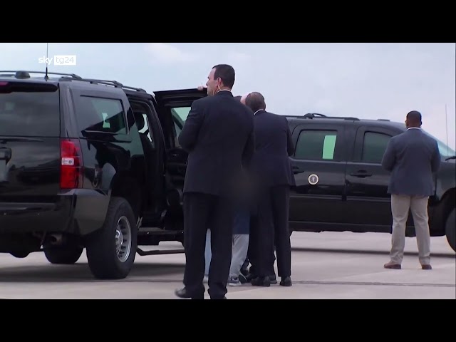 ⁣Usa, Joe Biden abbraccia il figlio Hunter dopo la condanna