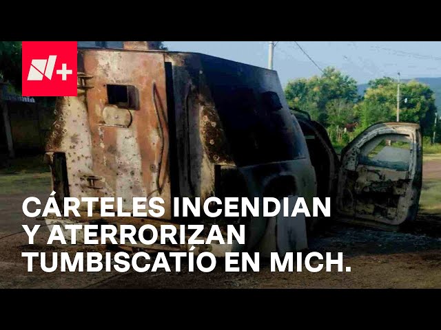 ⁣Comunidad de Playitas en Tumbiscatío en Michoacán sufre incendios y ataques de drones - En Punto