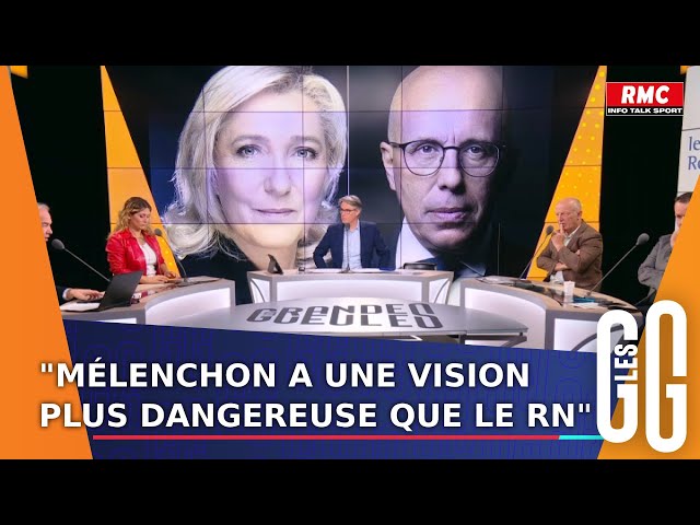 ⁣Accord LR/RN : "Mélenchon a une vision plus dangereuse pour la France que le RN", juge cet