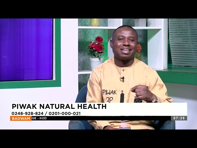⁣Piwak Natural Health - Badwam Afisem on Adom TV (12-6-24)
