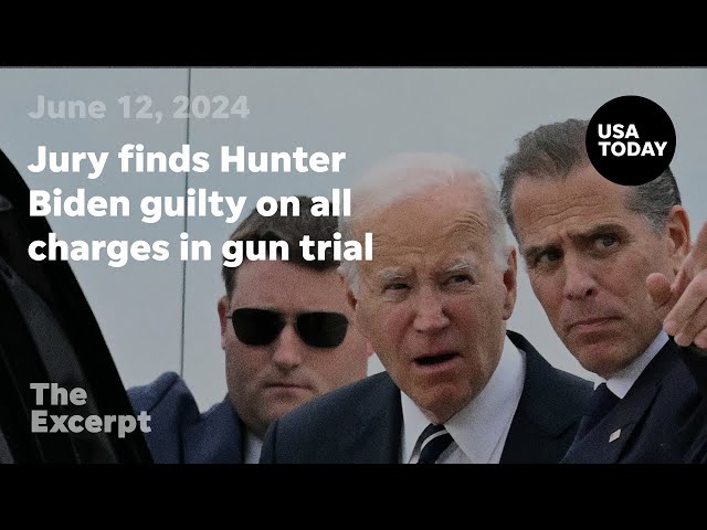 ⁣Jury finds Hunter Biden guilty on all charges in gun trial | The Excerpt