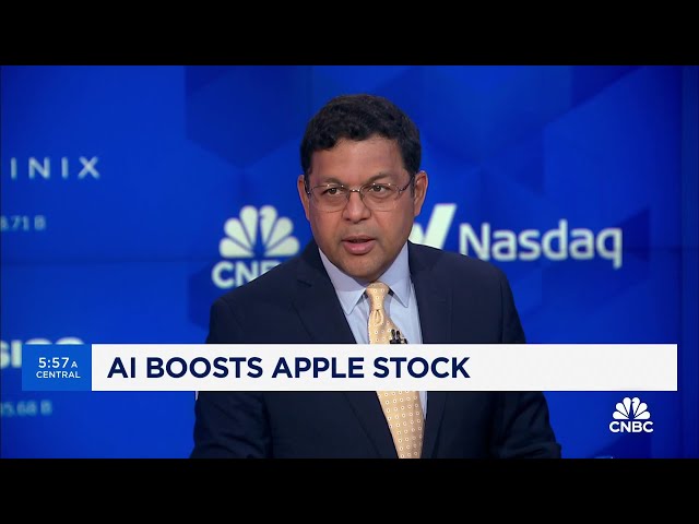 ⁣The market's not looking at Apple the right way when it comes to AI, says BofA’s Wamsi Mohan