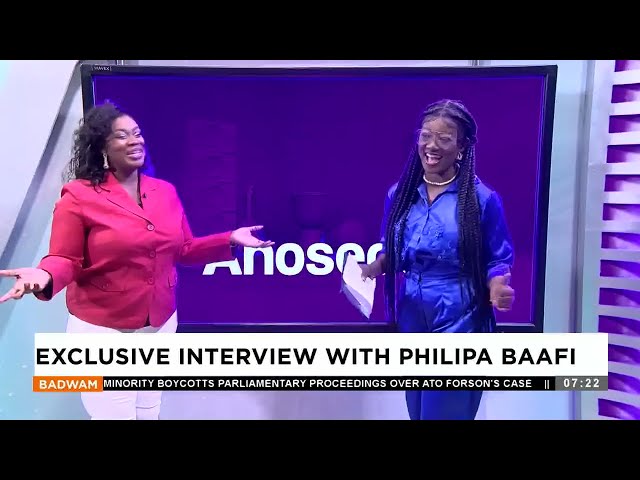 ⁣Exclusive Interview with Philipa Baafi - Badwam Ahosepe on Adom TV (12-6-24)