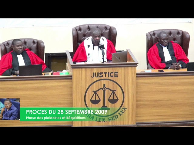 ⁣ Audience du 12 Juin 2024 : Suite des plaidoiries des avocats de capitaine  Moussa Dadis Camara