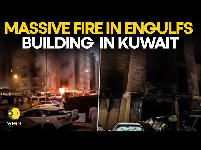 ⁣Kuwait Fire LIVE: Indians among 41 killed, 50 injured in Mangaf building fire in Kuwait | WION LIVE