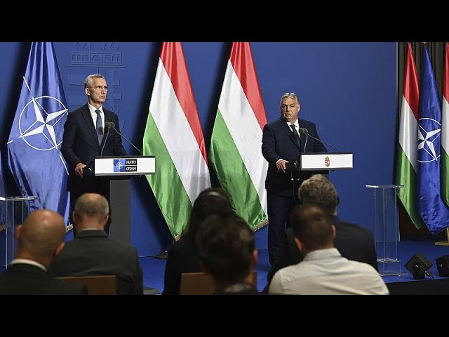 ⁣Hungary has agreed not to veto NATO assistance to Ukraine, alliance chief says