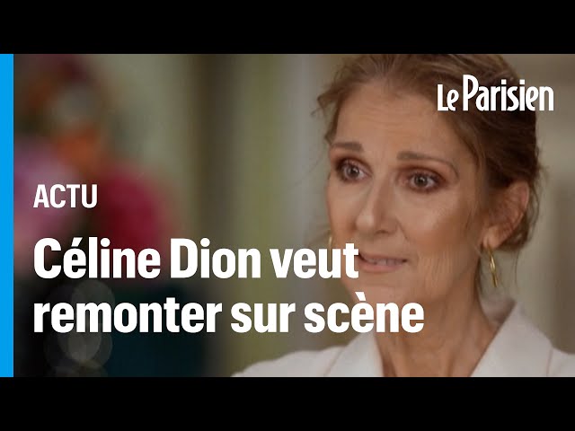 ⁣« Même si je dois ramper » : touchée par la maladie, Céline Dion veut remonter sur scène