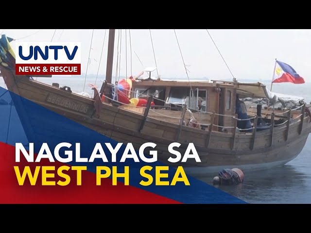 ⁣Pinakamalaking balangay ng Pilpinas na naglayag sa WPS, hindi napigilan ng Chinese ships
