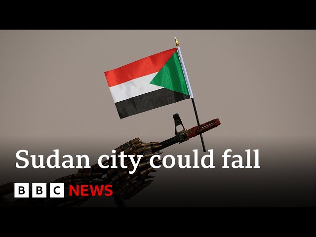 ⁣US warn Sudan’s El Fasher could fall to rebels imminently | BBC News