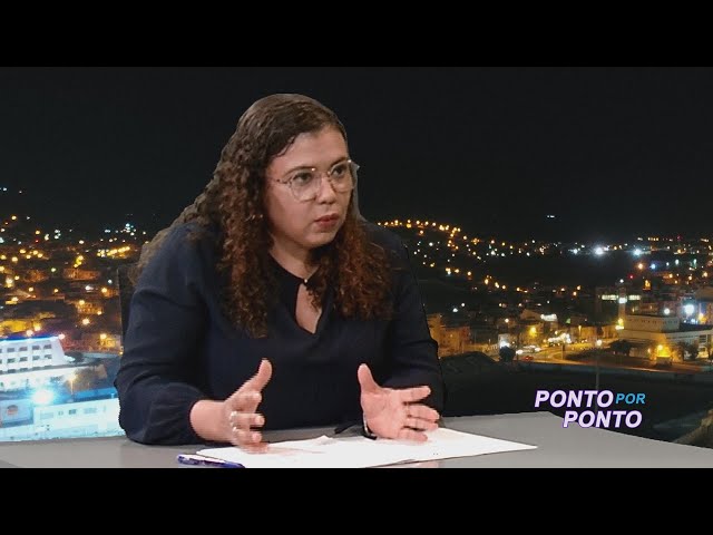 ⁣Ponto por Ponto com a Ministra Janine Tatiana Santos Lélis.Tema:Coesão Territorial e Defesa Nacional