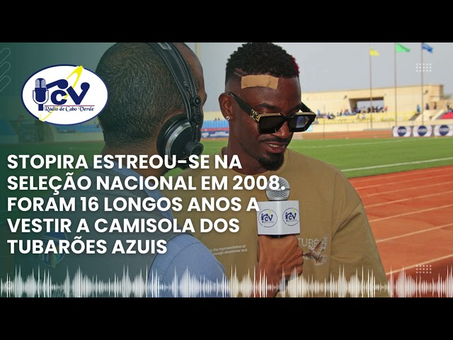 ⁣#RadioCaboVerde FCF homenageou Stopira no intervalo do Cabo Verde x Líbia