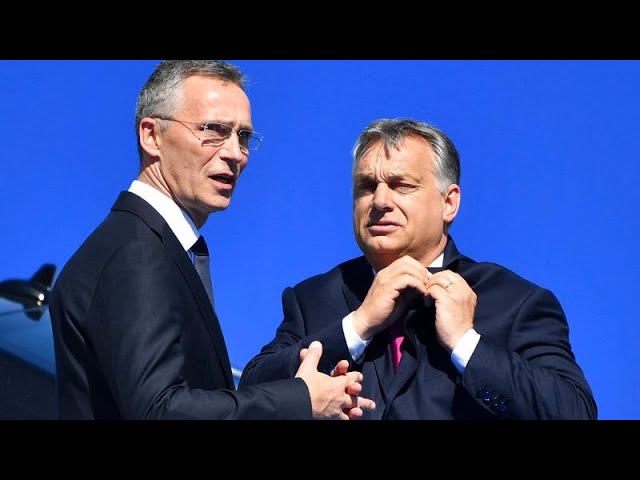 ⁣Stoltenberg: Ungarn wird kein Veto gegen NATO-Ukrainehilfen einlegen