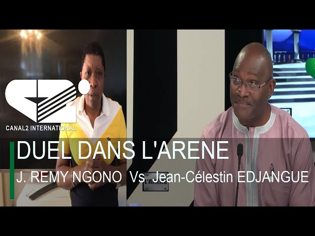 ⁣Urgent: Duel dans L'arène : J. REMY NGONO, JOURNALISTE  Vs  Jean-Célestin EDJANGUE