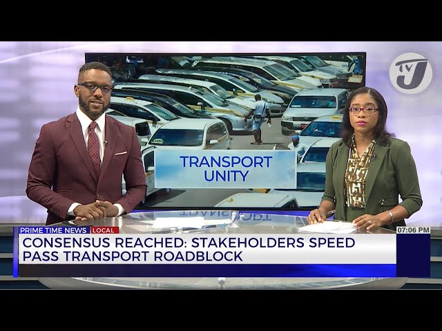 ⁣Consensus Reached; Stakeholders Speed Past Transport Roadblock | TVJ News