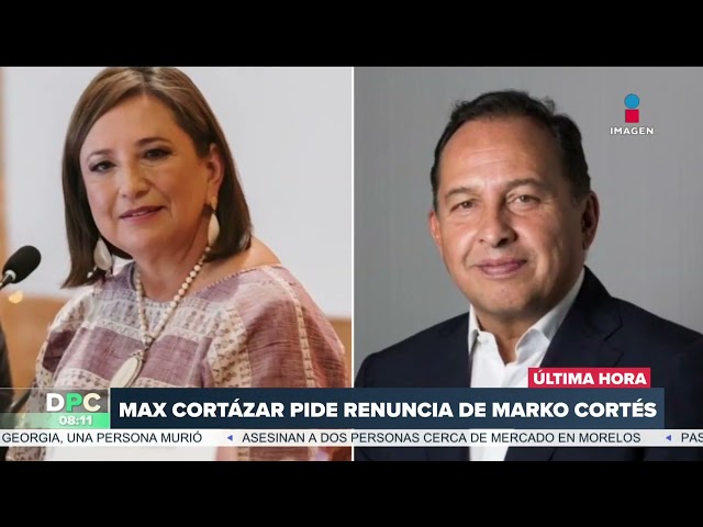 ⁣Máx Cortázar pide renuncia del presidente nacional  del PAN