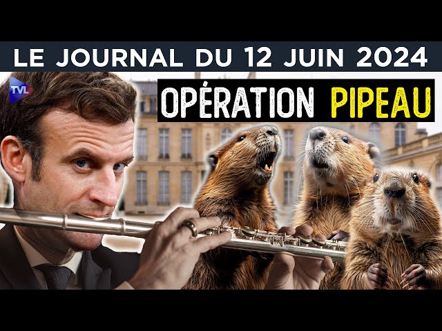 ⁣Macron et le chaos ? - JT du mercredi 12 juin 2024