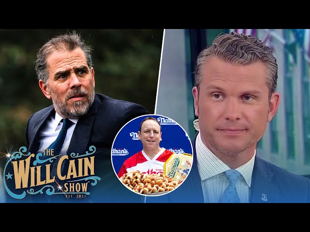⁣Live: Is Hunter Biden verdict lawfare? PLUS Joey Chestnut banned! With Pete Hegseth | Will Cain Show