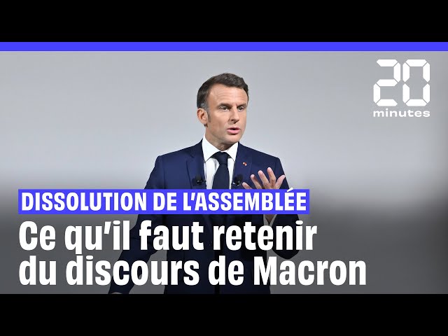 ⁣Élections législatives 2024 : Emmanuel Macron veut gagner contre les « deux extrêmes »