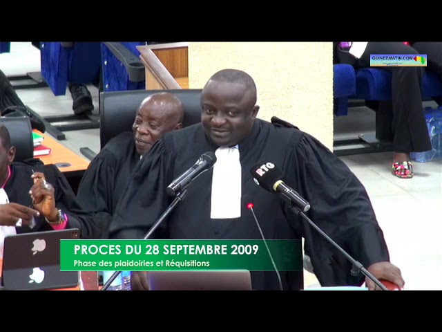 ⁣ Intégralité de la plaidoirie de Me Pépé Antoine Lamah, avocat du capitaine Moussa Dadis Camara