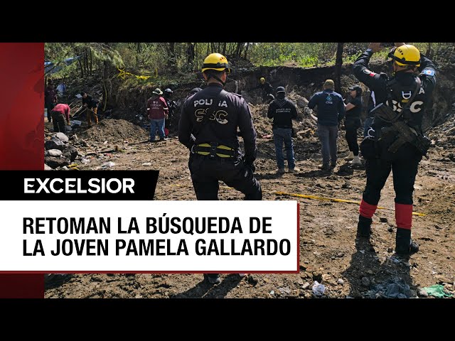 ⁣Reinicia búsqueda de Pamela Gallardo en zona del Ajusco