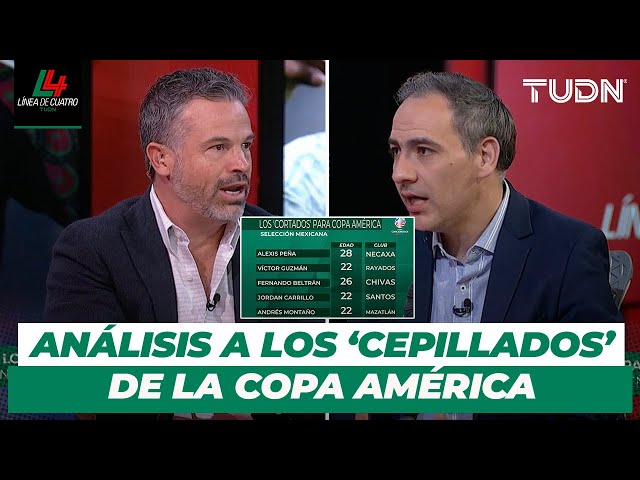 ⁣OFICIAL  México CORTA JUGADORES... Lista DEFINIDA para la Copa América 2024 | TUDN