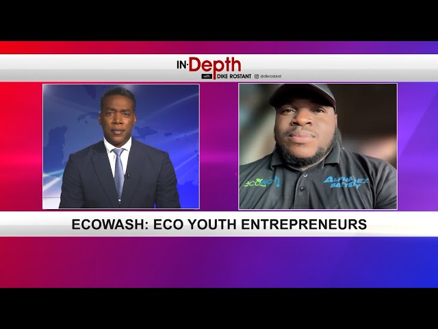 ⁣In Depth With Dike Rostant - Ecowash: Eco Youth Entrepreneurs