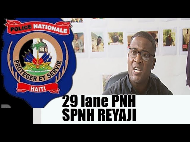 ⁣29 lane PNH.- Sendika Polis Nasyonal dAyiti SPNH-17 drese yon tablo sonm sou fonksyonman PNH la.