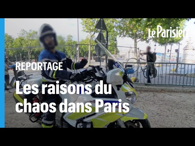 ⁣Paris : les dessous des bouchons monstres autour des sites des JO