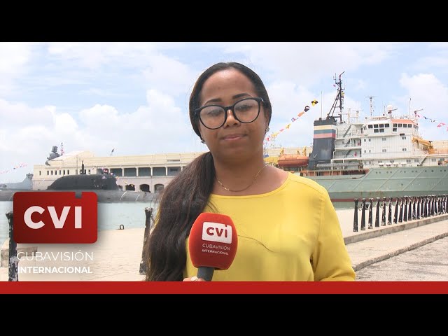 ⁣Destacamento naval de la Armada de Rusia llegó al Puerto de La Habana