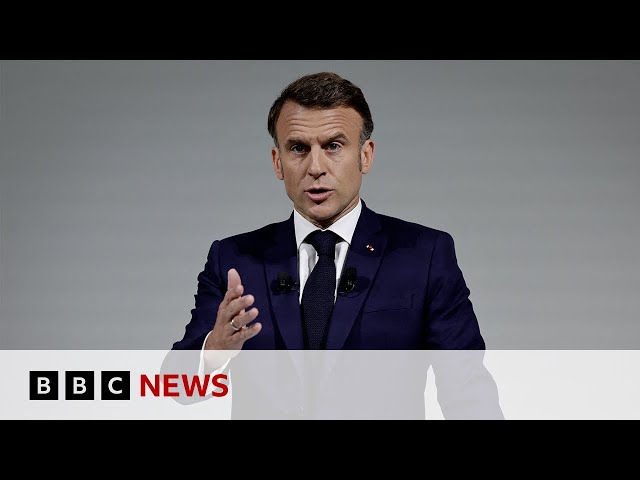 ⁣Emmanuel Macron defends calling French snap elections | BBC News