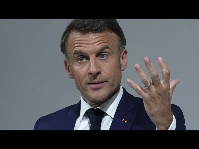 ⁣Macron kämpft in Frankreich gegen "absurde Gerüchte"