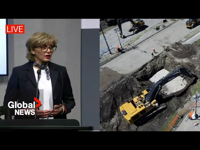 ⁣Calgary water main break: Officials provide update as mayor stresses gravity of crisis | LIVE