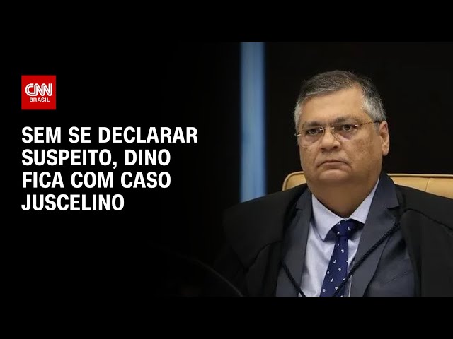 ⁣Sem se declarar suspeito, Dino fica com caso Juscelino | CNN 360º